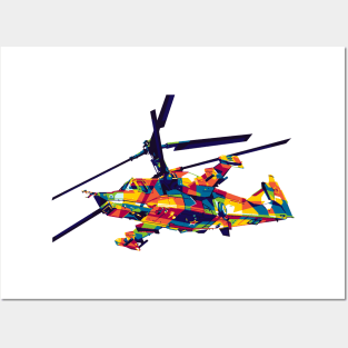 Ka-50 Black Shark Helicopter Posters and Art